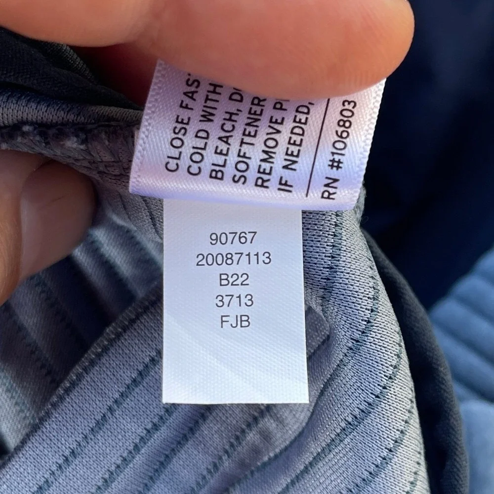 Alaskan Hardgear Duluth Trading Co 2XL Blue Ribbed Quarter Zip Pullover 90767